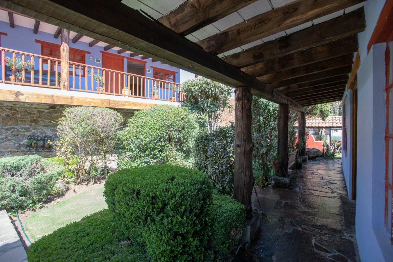 La Casa Azul Huasca & Restaurante La Terraza Hotell Huasca de Ocampo Exteriör bild